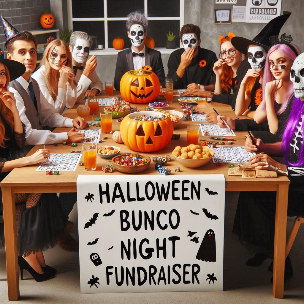 Halloween Bunco Night Fundraiser