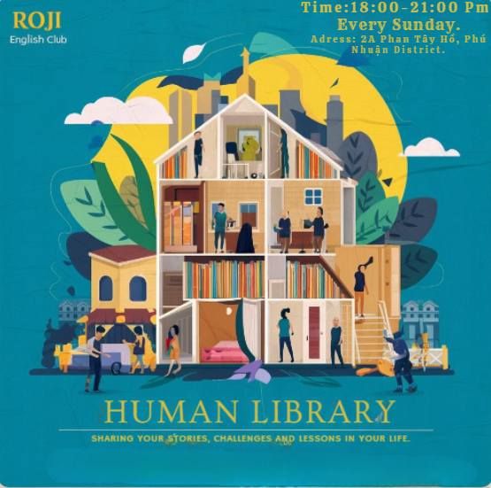 ROJI Sunday Night: Human Library (from 6:00 - 9:00 Pm)