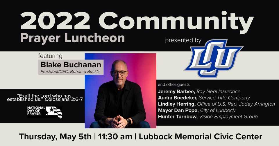 2022 - Community Prayer Luncheon