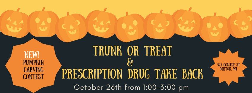 Trunk or Treat & Prescription Drug Take Back Event