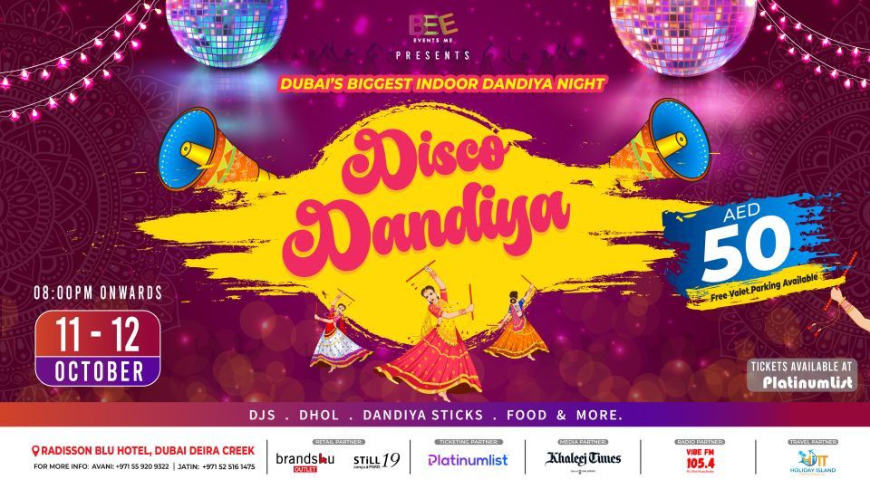 Dandiya Dance at Radisson Blu, Deira Creek