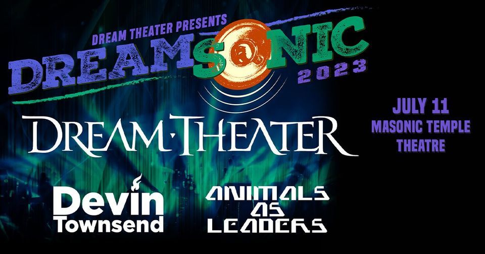 Dreamsonic 2023 - Dream Theater, Devin Townsend, Animals As Leaders