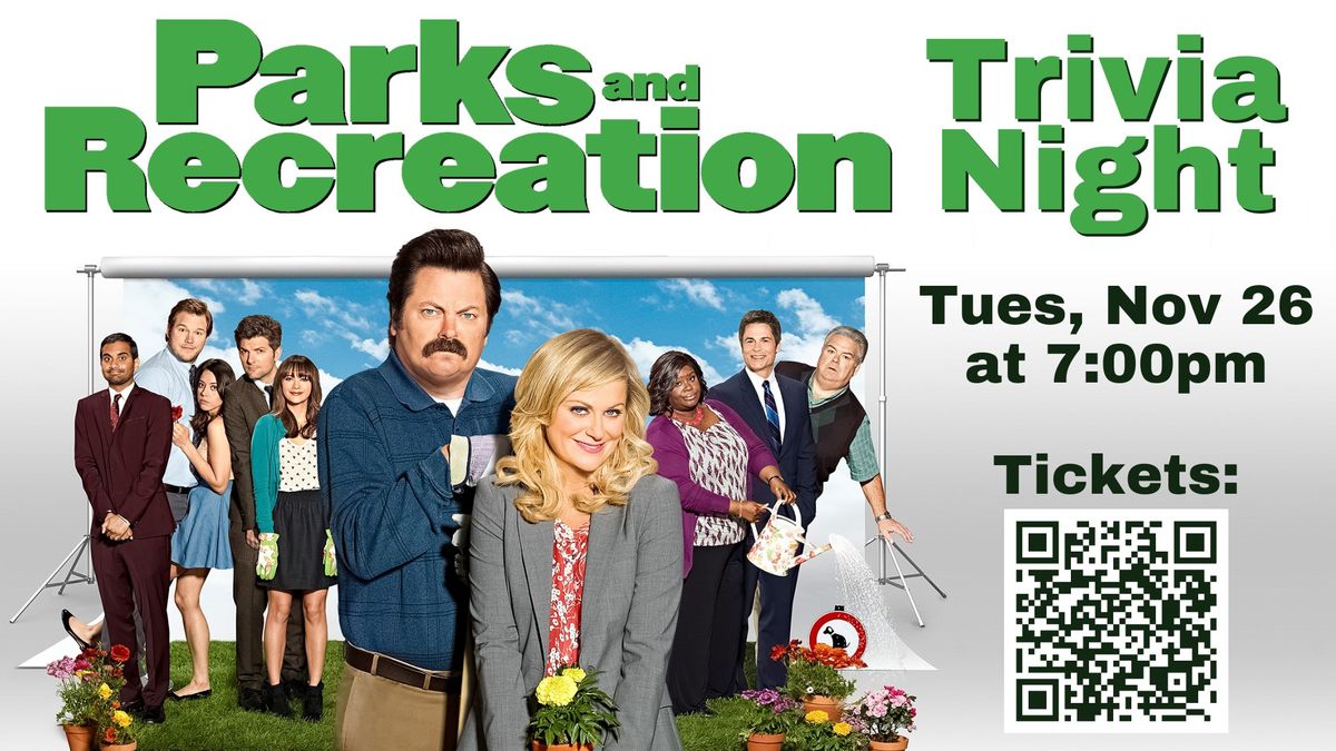 Parks and Recreation Trivia Night at Canadian Brewhouse Manning!