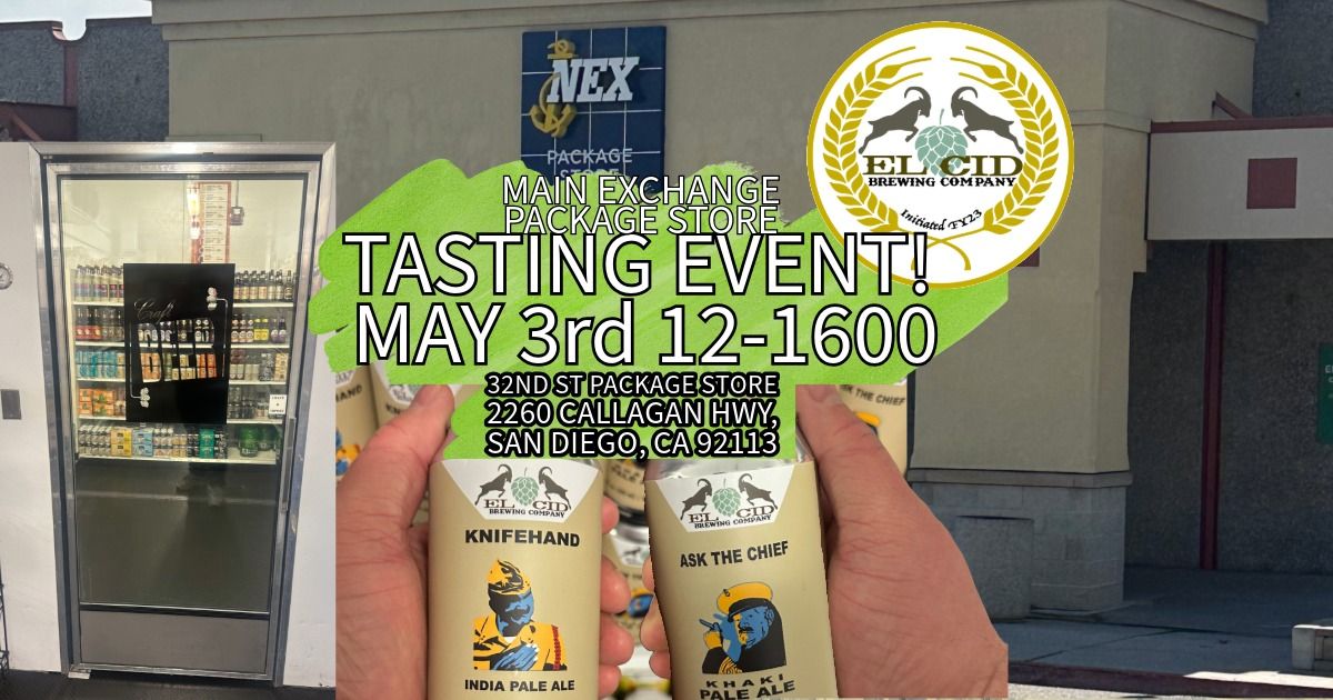 Navy Exchange Package Store Tasting Event!
