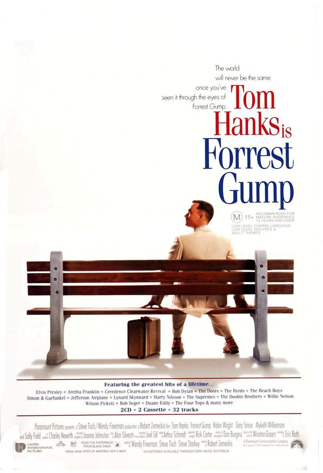 \u0110i\u1ec7n \u1ea2nh: "FORREST GUMP", Oscar 1994