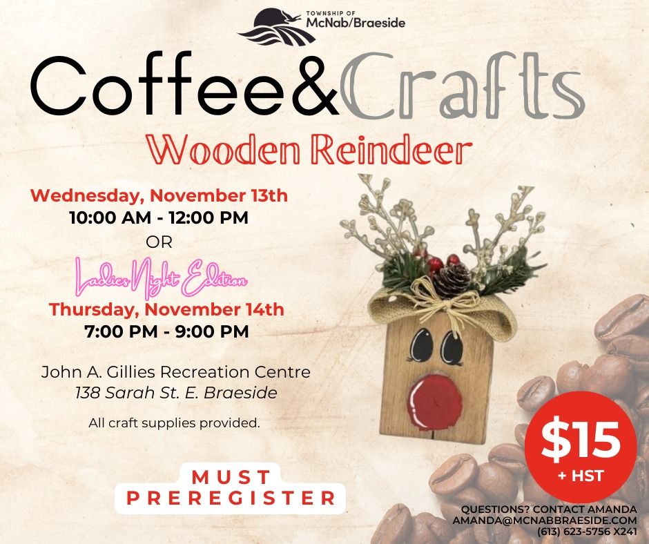 Coffee & Crafts - Ladies Night 