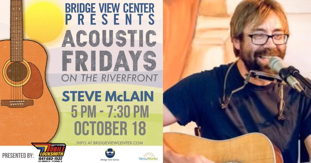 Acoustic Fridays on the Riverfront with Steve McLain