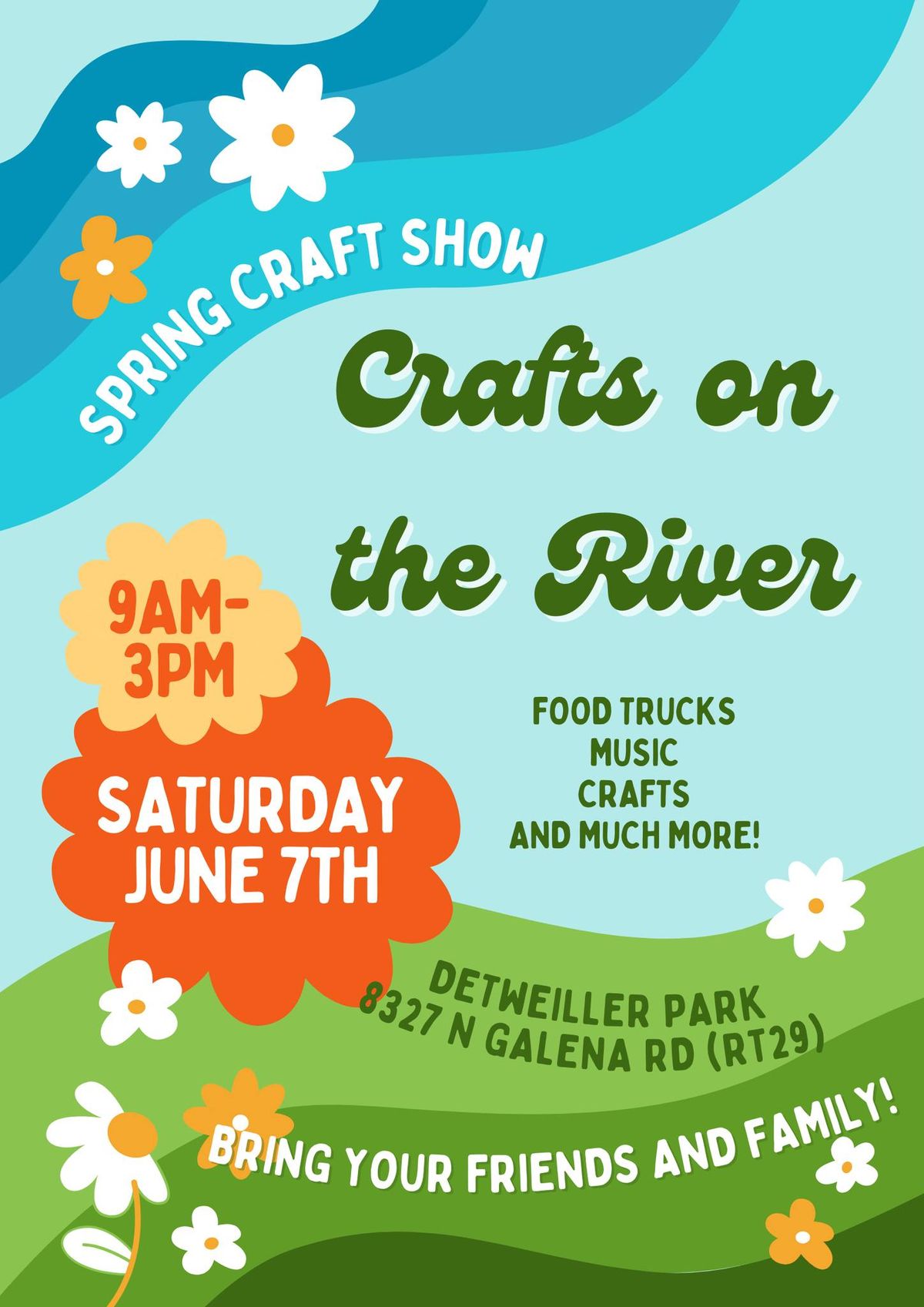 Crafts on the River: Spring Craft Show - June 7, 2025