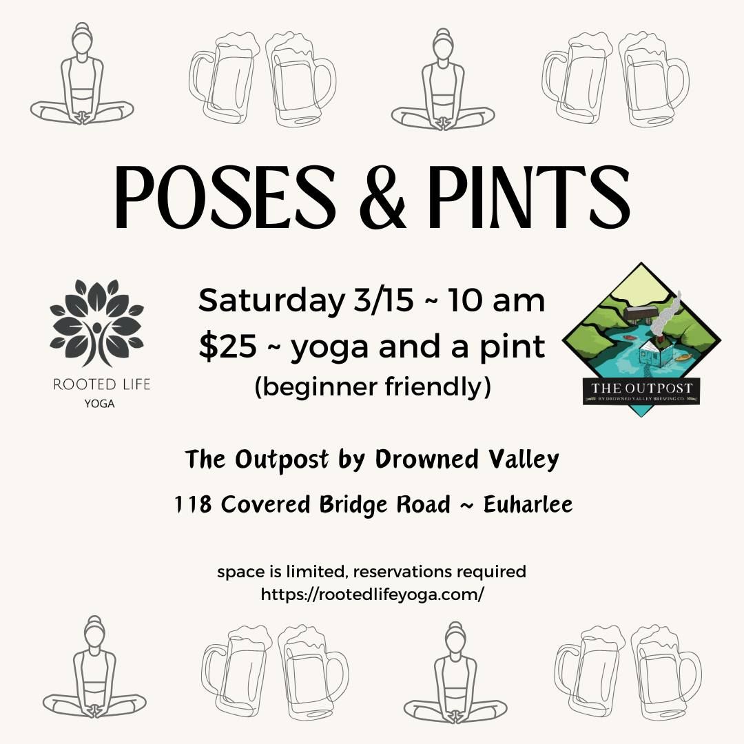 POSES & PINTS - March 15