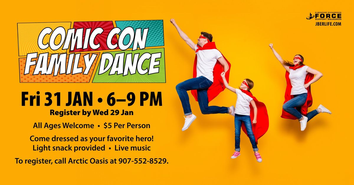 Comic Con Family Dance