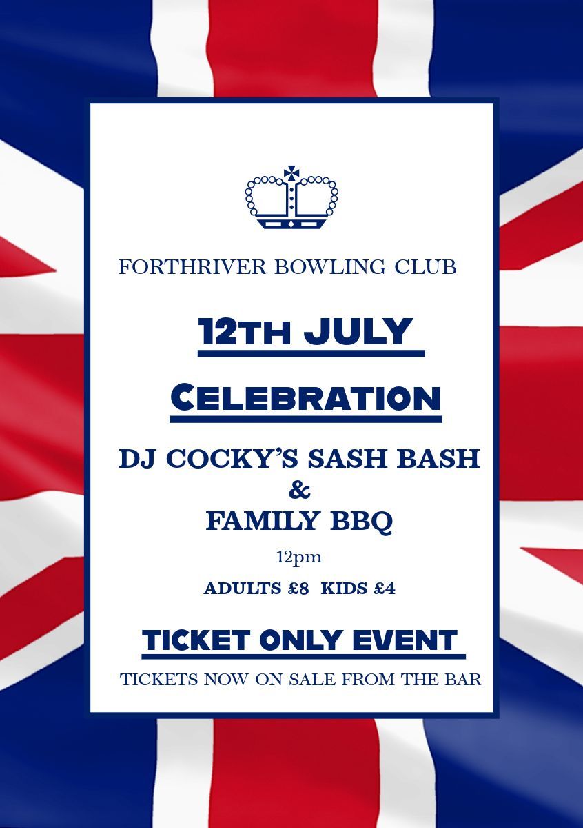 12th July Celebration & Family BBQ 