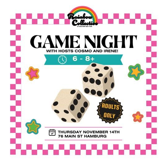 Game Night at RCWNY