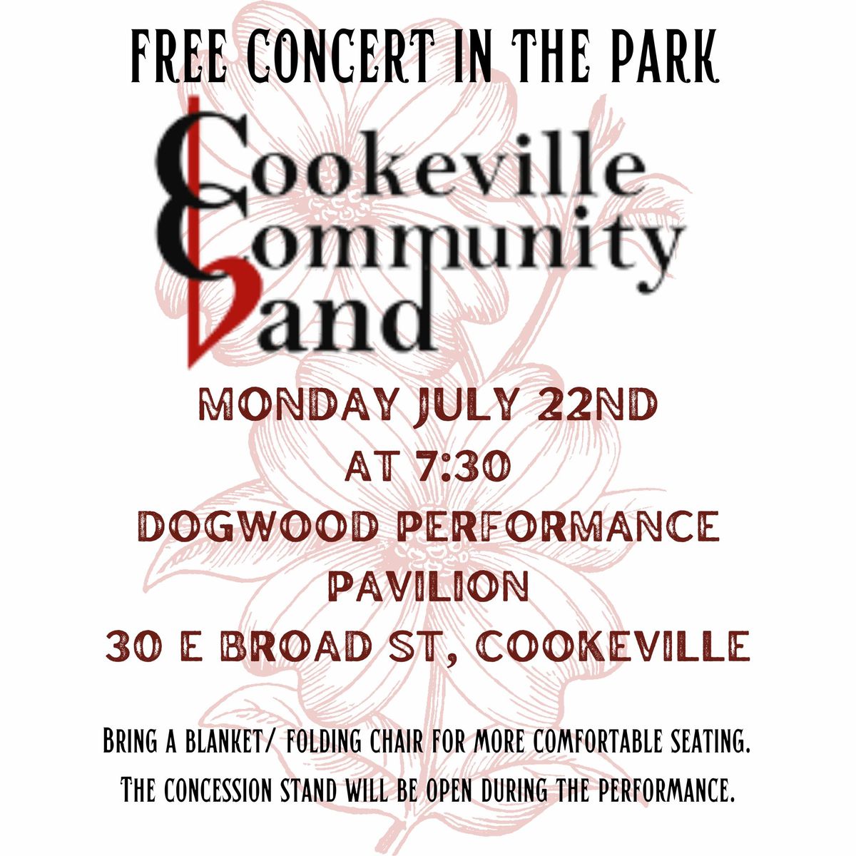 Cookeville Community Band Concert