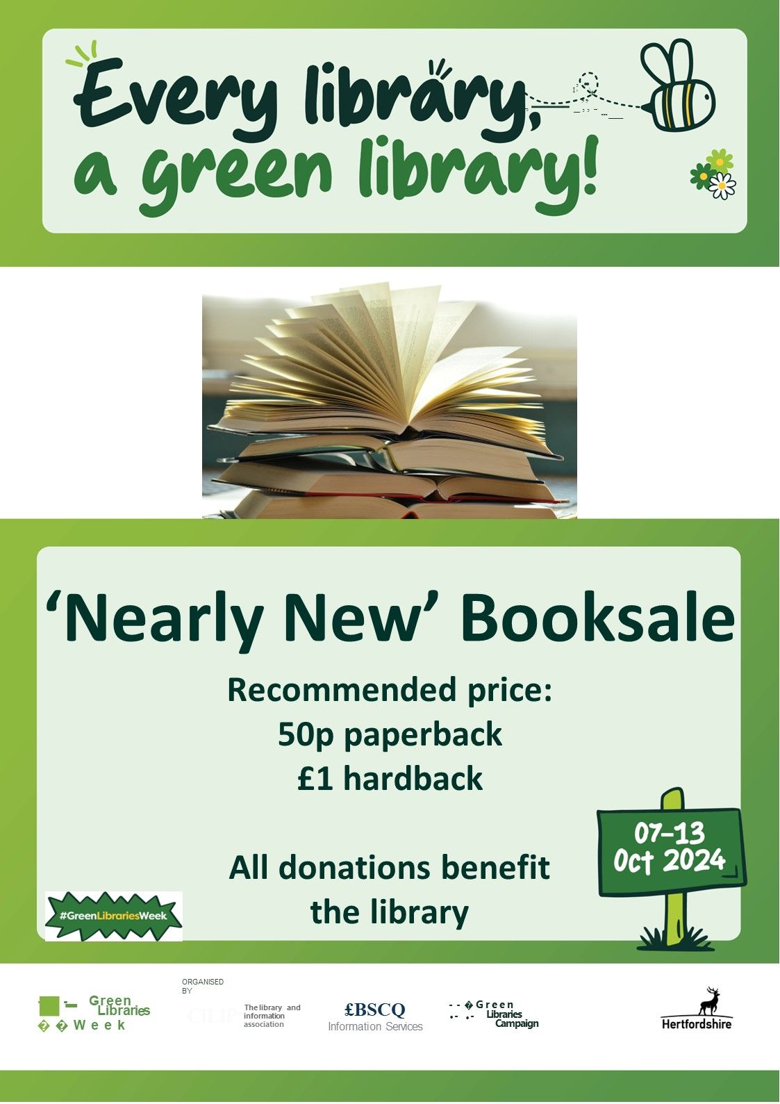 'Nearly New' Booksale