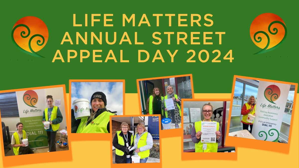 Life Matters Annual Street Appeal Day 2024