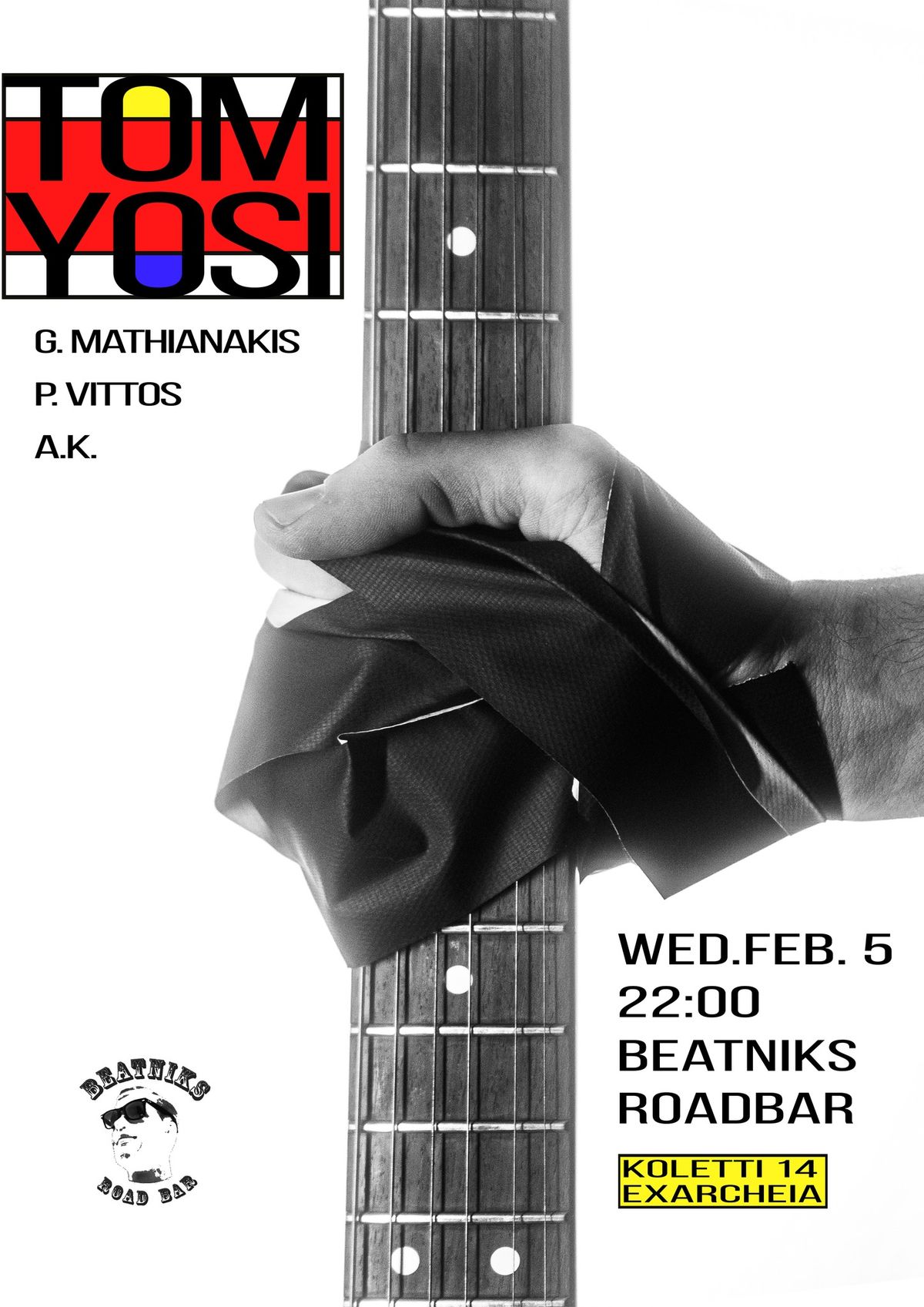 TOM YOSI | LIVE AT BEATNIKS ROAD BAR 