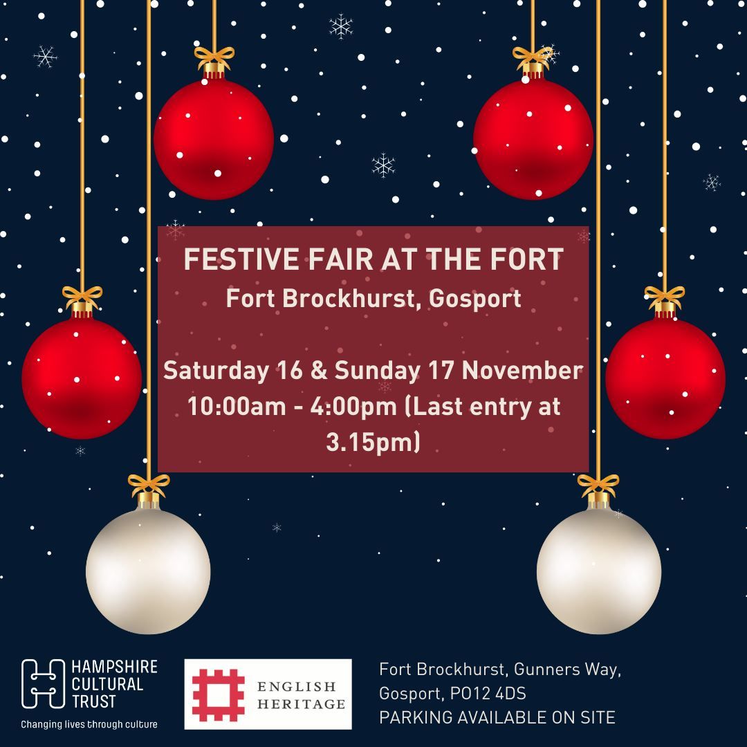 Festive Fair at Fort Brockhurst