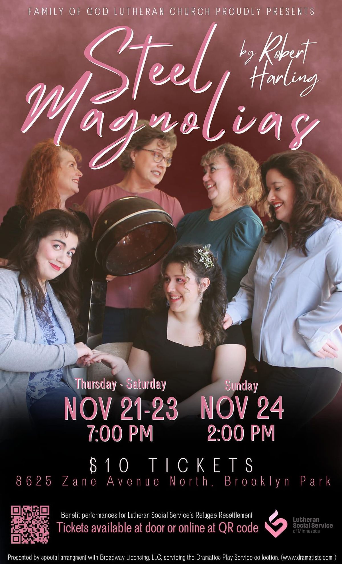 Steel Magnolias at Family of God Lutheran Church