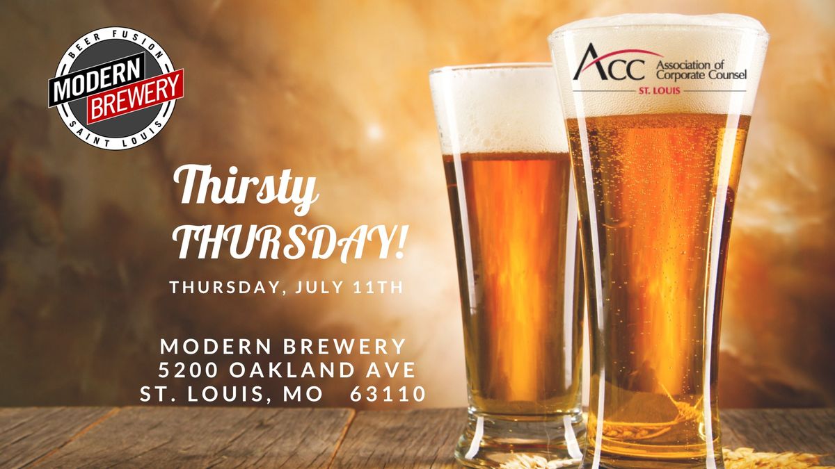 ACC STL - July Thirsty Thursday Social