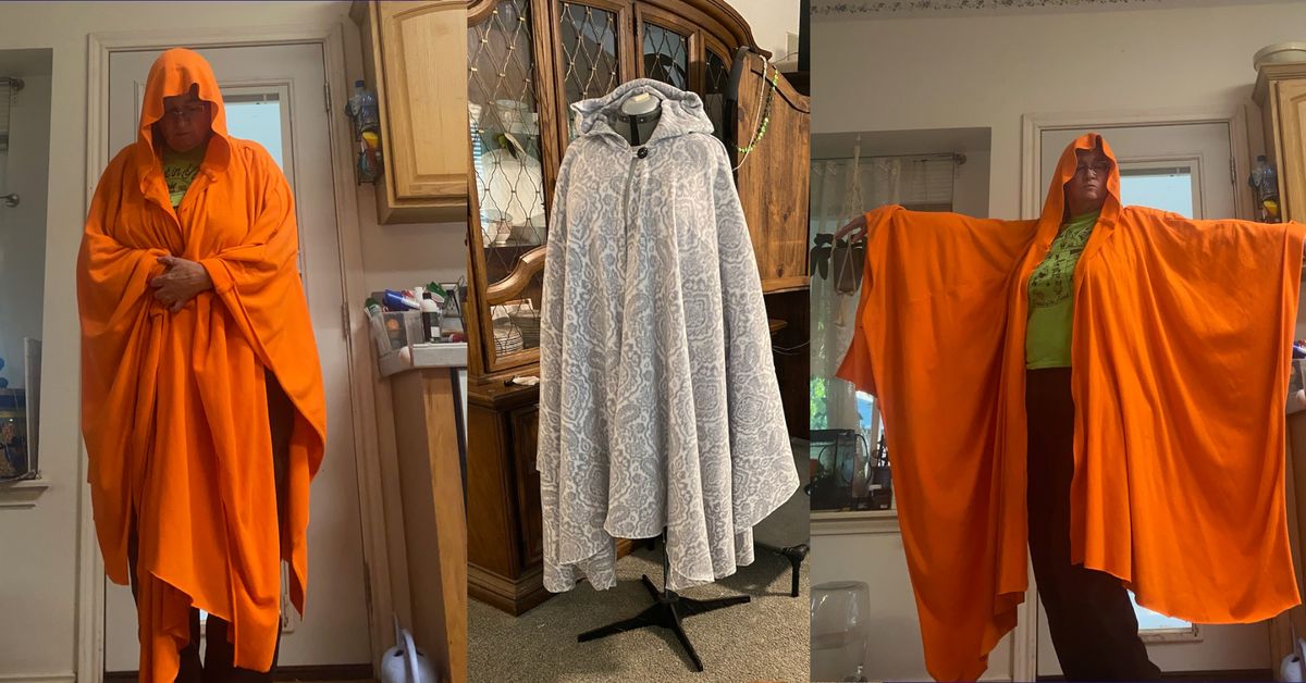 Art Night: Hooded Fleece Cloak Making