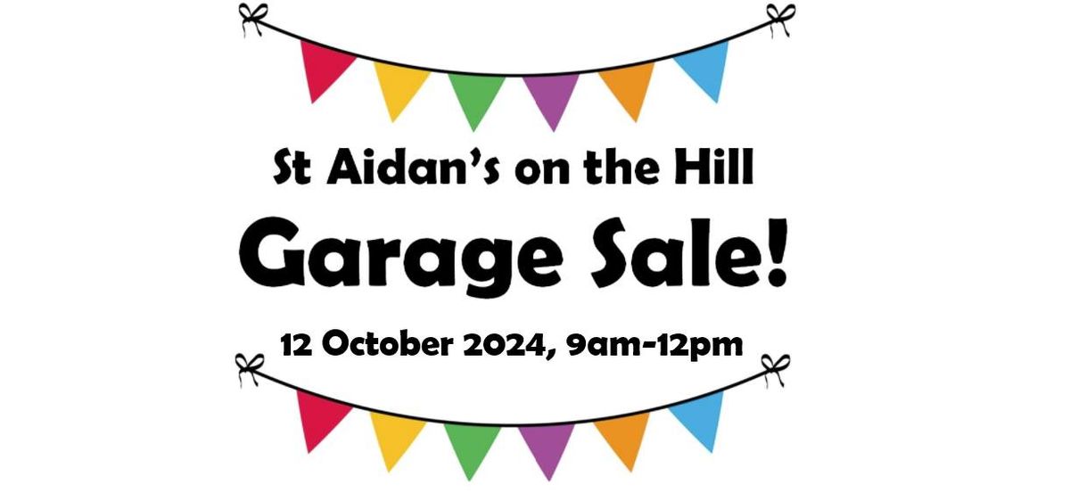 St Aidan's Church Garage Sale