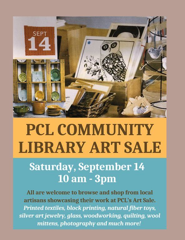 Friends of Peninsula Community Library Art Sale