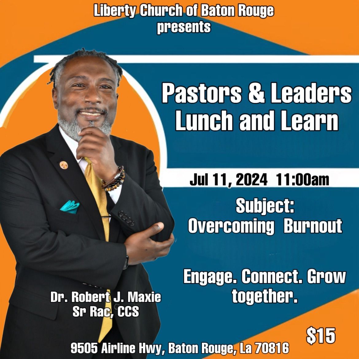 Pastors & Leaders Lunch and Learn 