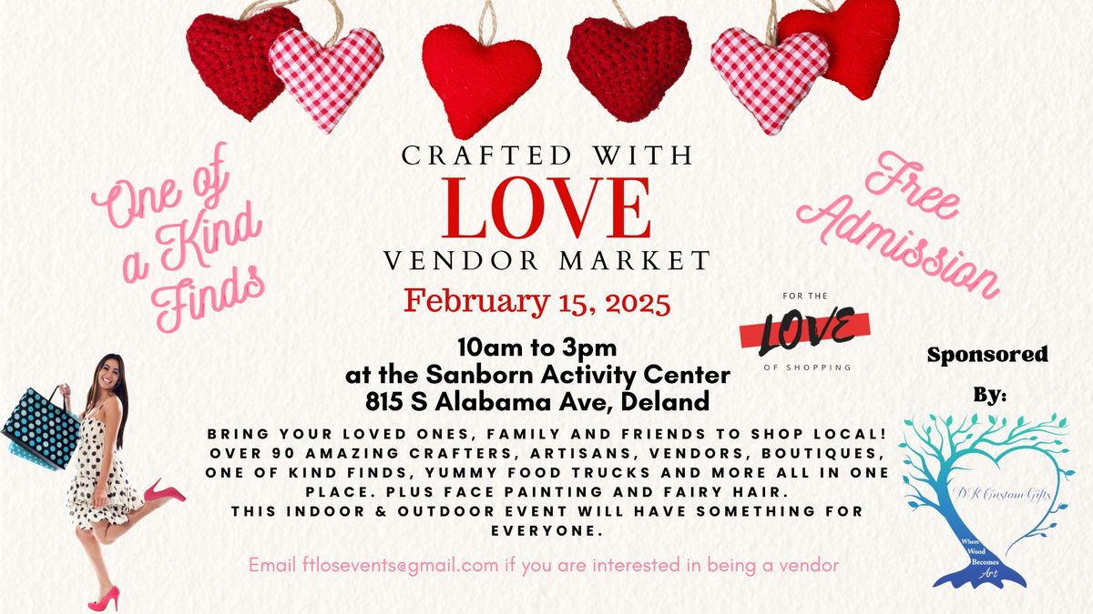 2nd Annual Crafted With Love Vendor Market