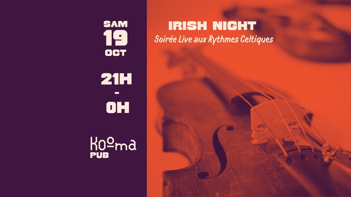 Irish Night \ud83c\uddee\ud83c\uddea Galway Lads | Kooma Pub