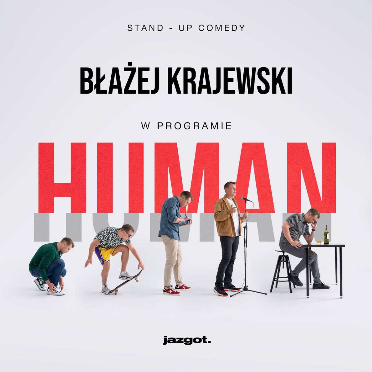 B\u0142a\u017cej Krajewski w programie \u201eHuman\u201d | Stand-Up Amsterdam 