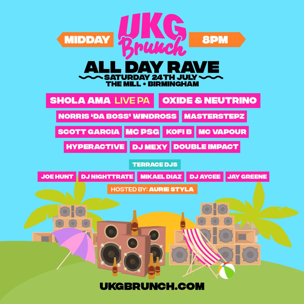 UKG Brunch - All Day Rave - Birmingham