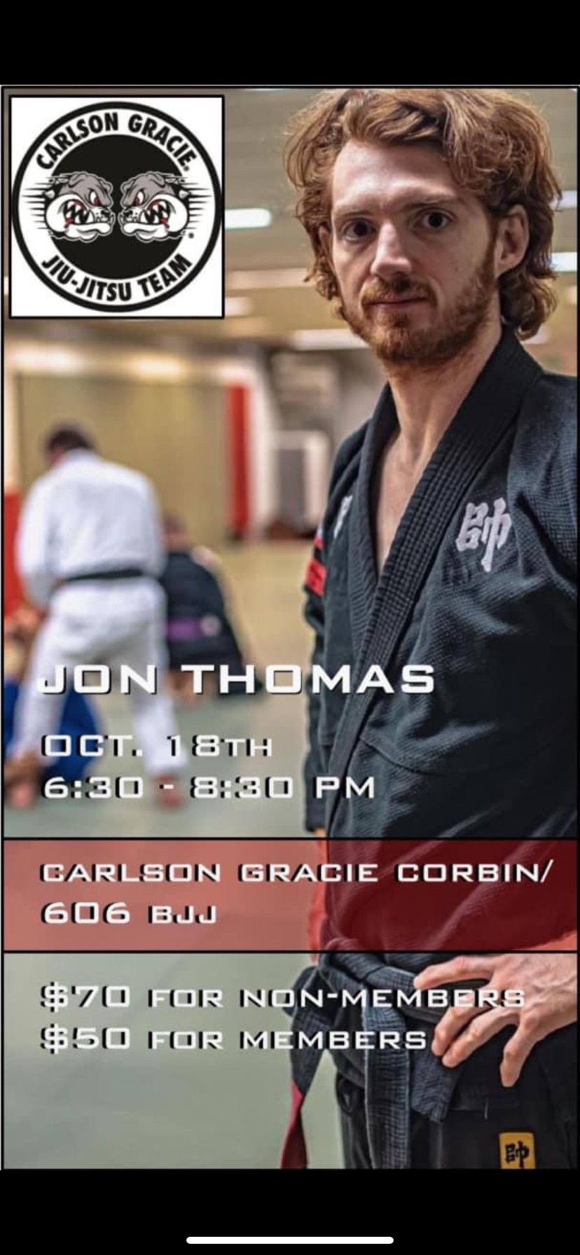 Jon Thomas Seminar