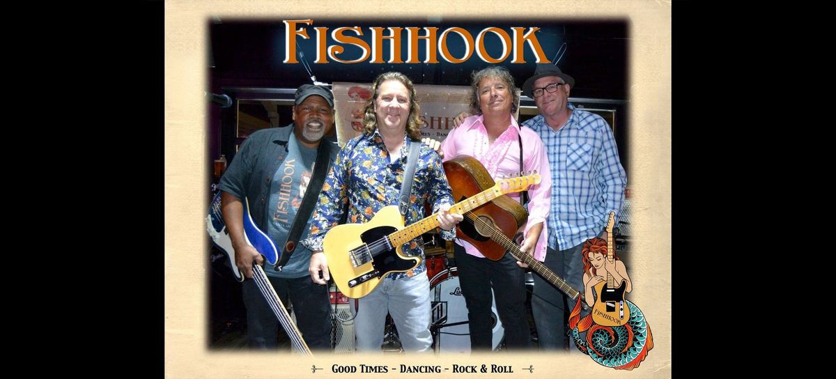 BEACH PARTY!!! Fishhook ROCKS The Crow's Nest Beach BBQ! Thursday, July 18th