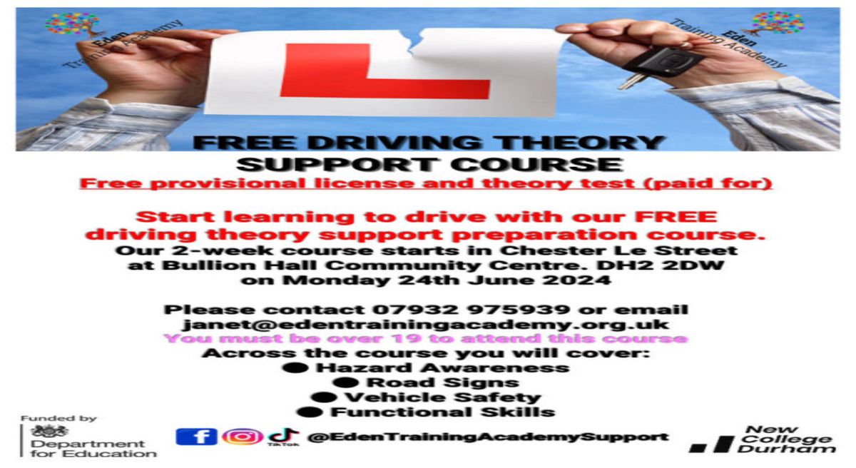 Driving Theory Course - 2 weeks