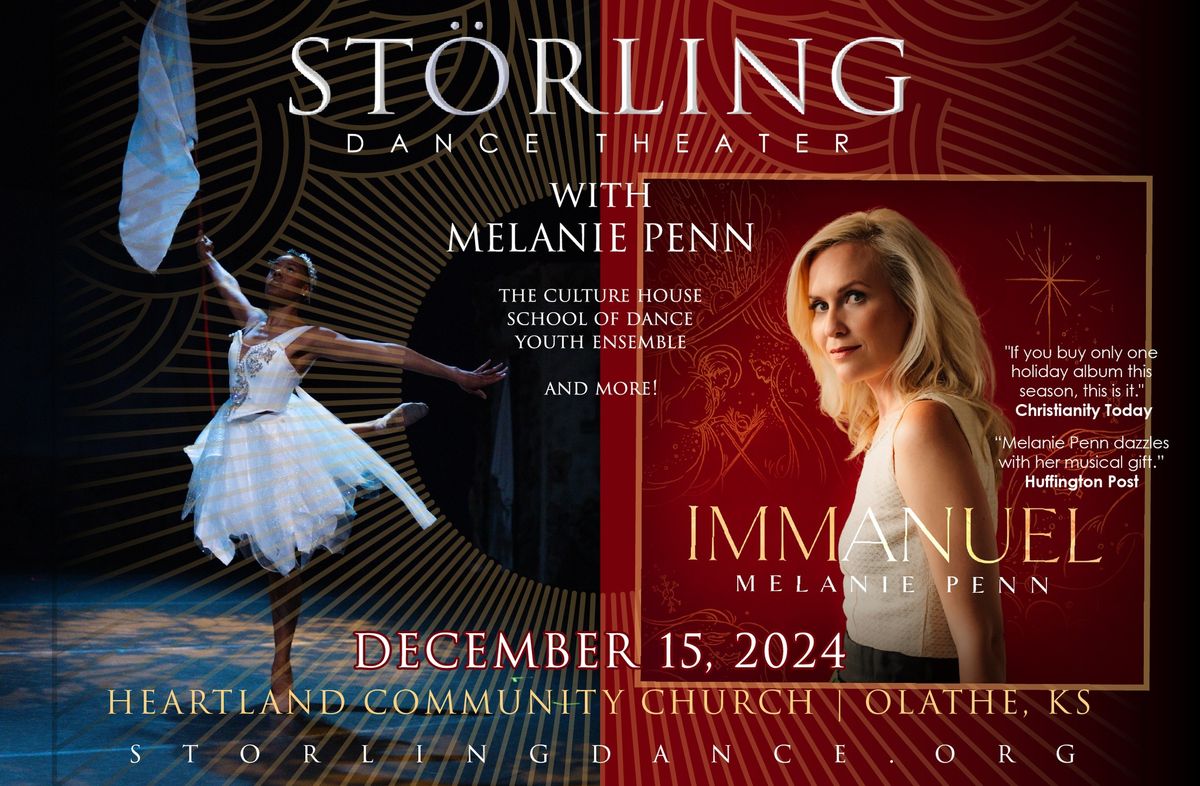 IMMANUEL - a concert by Melanie Penn w\/ St\u00f6rling Dance Theater & The Culture House School of Dance