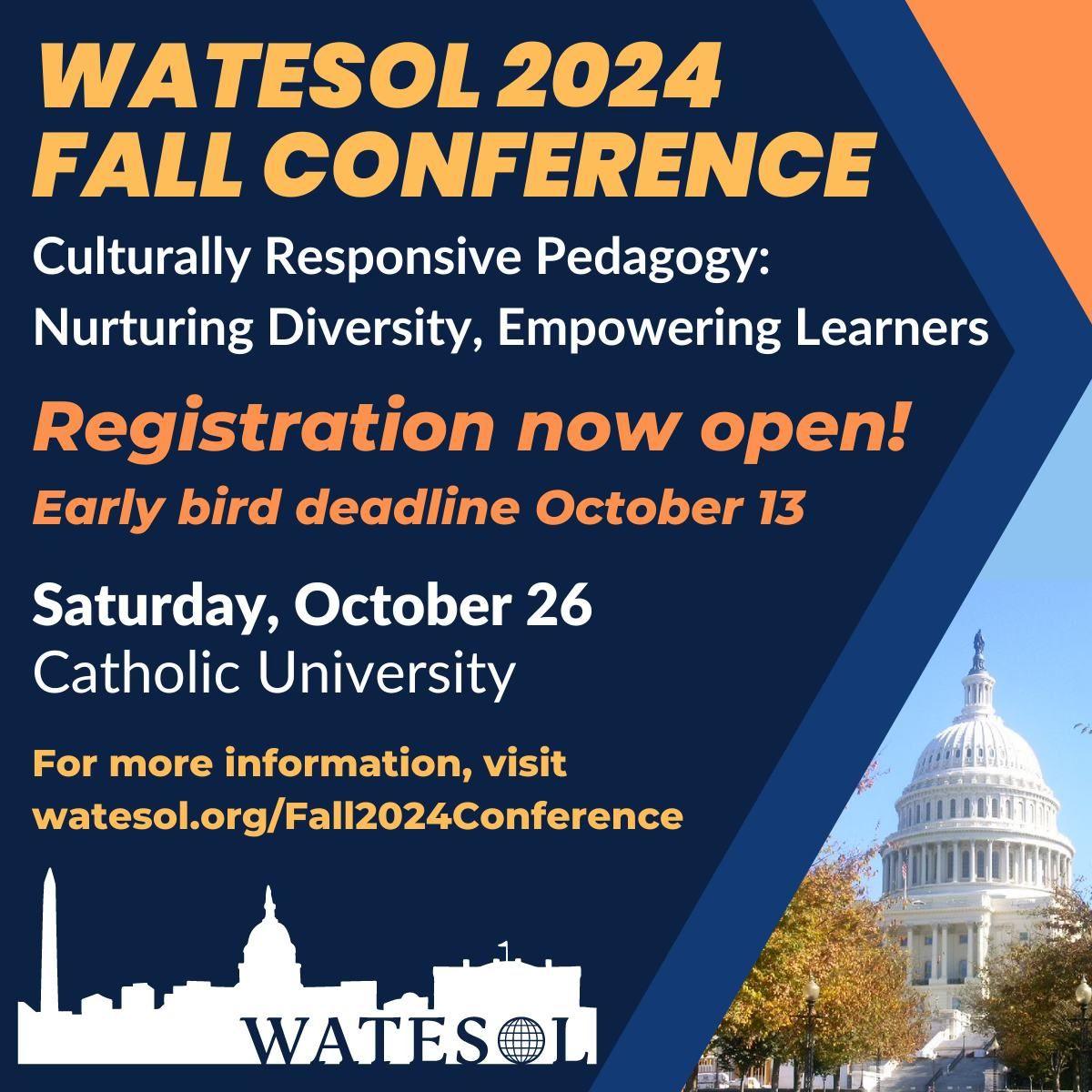 WATESOL 2024 Fall conference