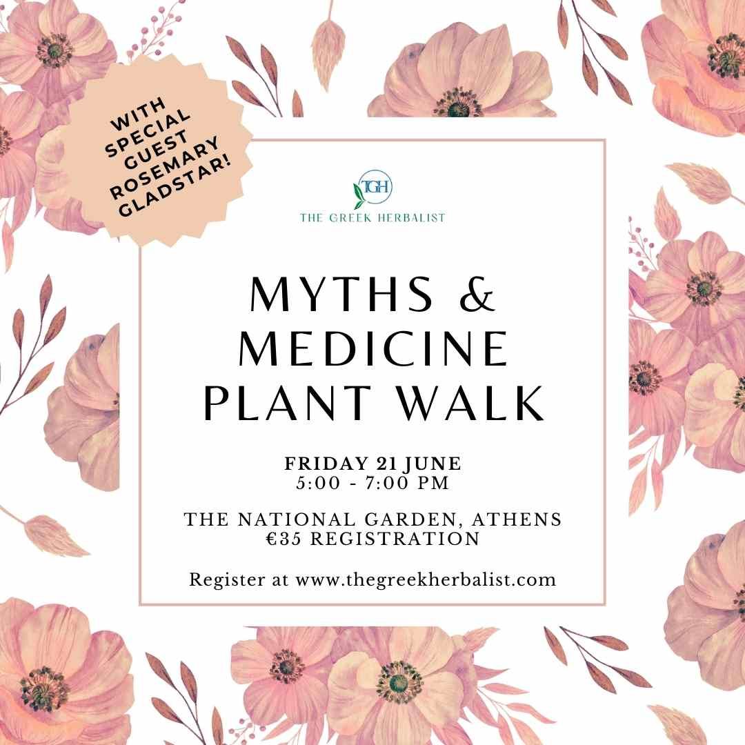 Myths & Medicine Plant Walk in the National Garden with Rosemary Gladstar