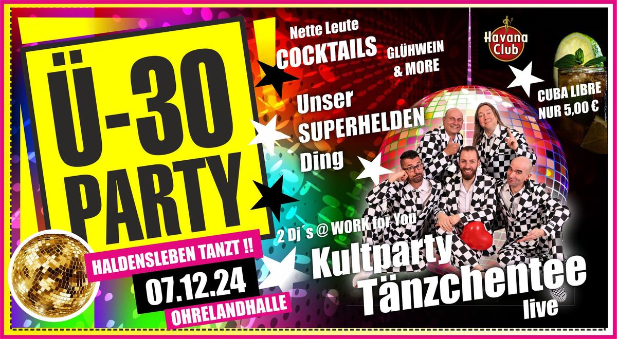 \u00dc30 Party Haldensleben \/ Kultparty mit T\u00e4nzchentee