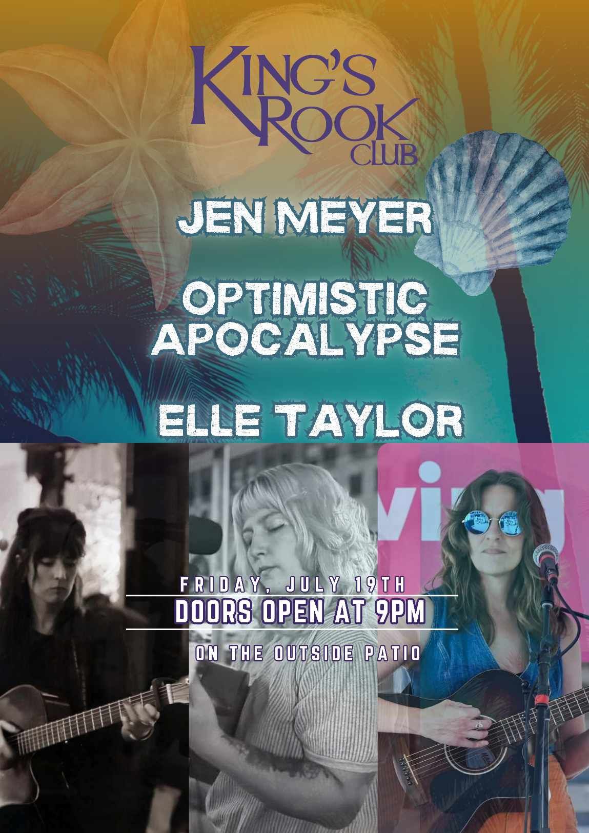 Jen Meyer + Optimistic Apocalypse + Elle Taylor