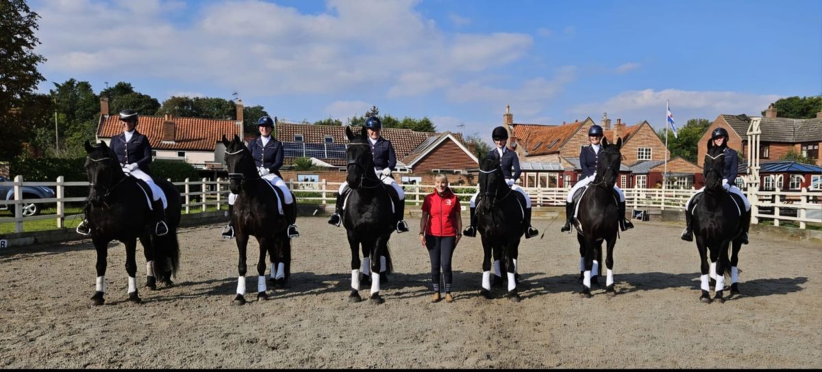 The All-Steps Norfolk and Suffolk Formation Riding Competition at Broads Equestrian