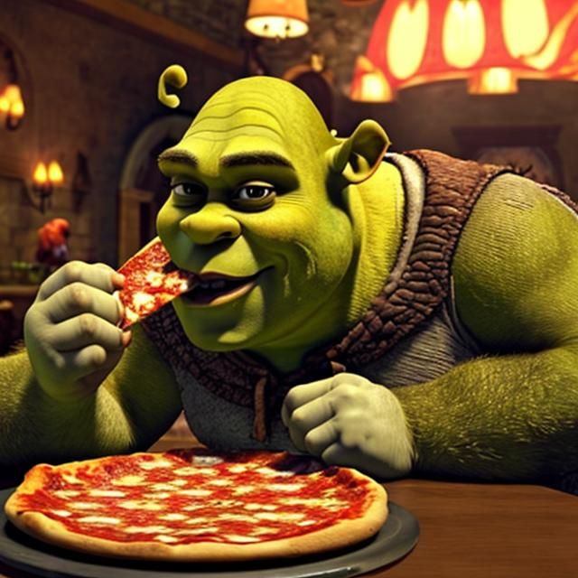 Pizza Meal Deal with Shrek