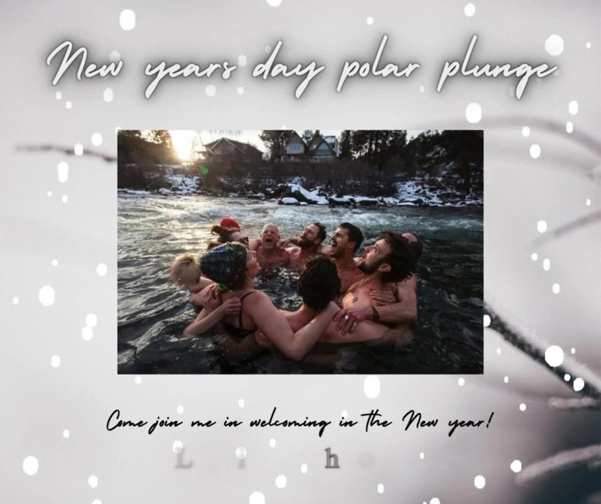 New year new me polar plunge! 