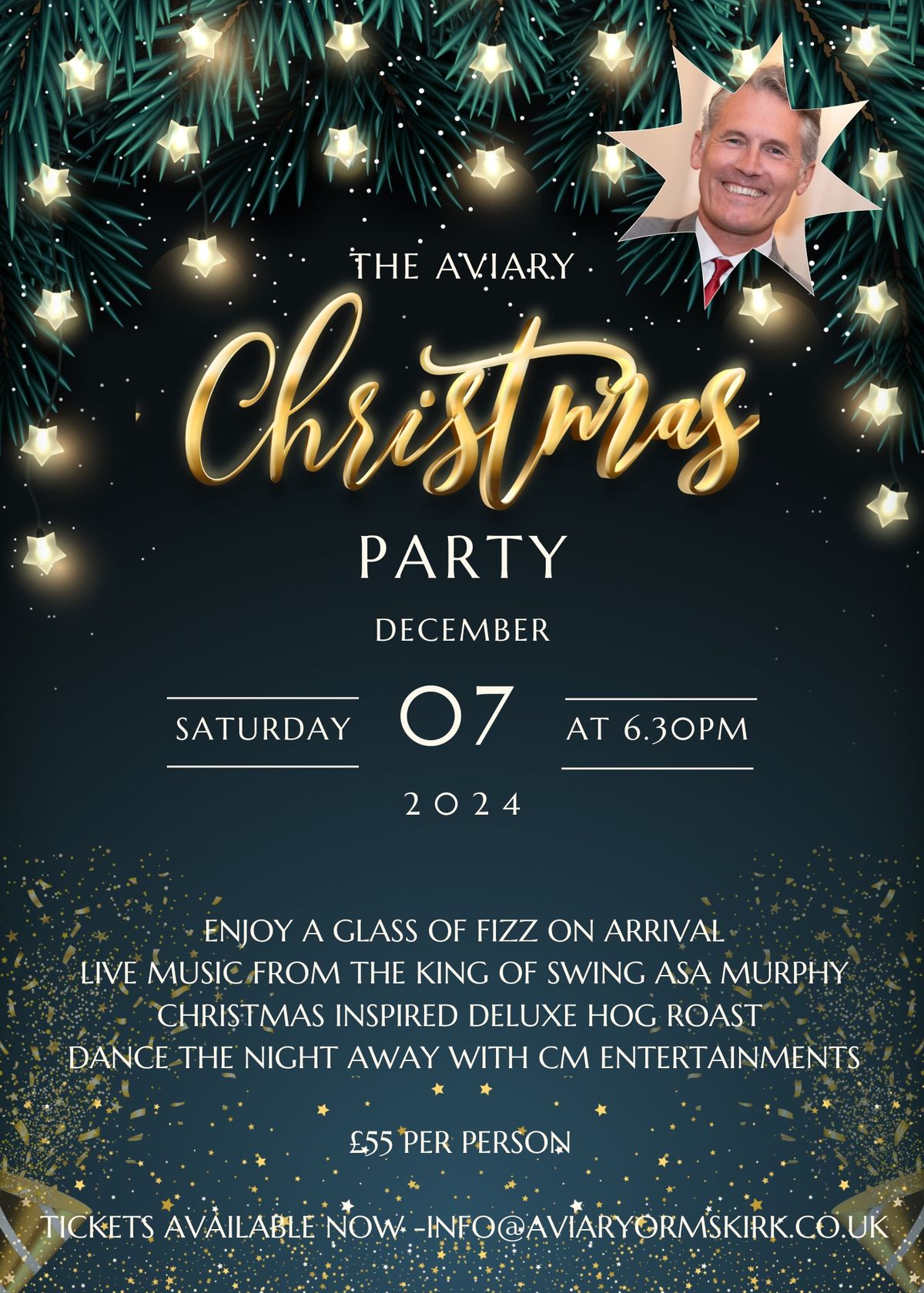 The Aviary Christmas party 