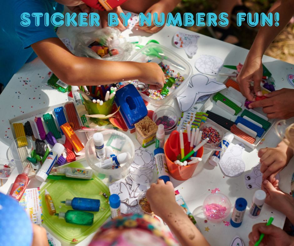 Sticker by Number Fun! (6-12yrs)