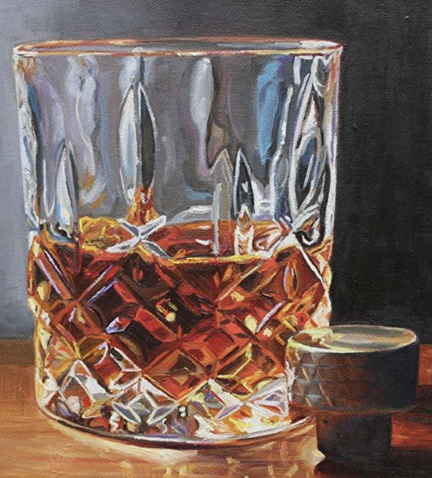 Whiskey-Themed Sip & Paint Event