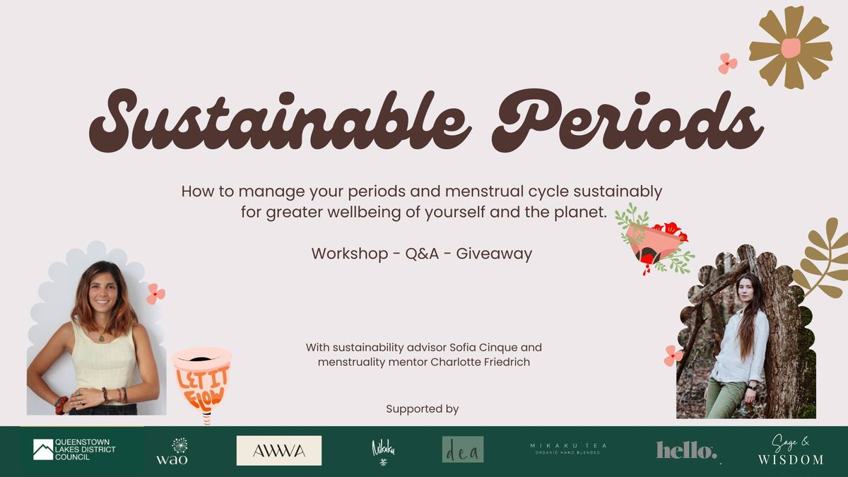 Sustainable Periods Workshop - Wanaka