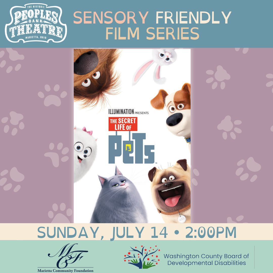 July Sensory Friendly Film: the Secret Life of Pets