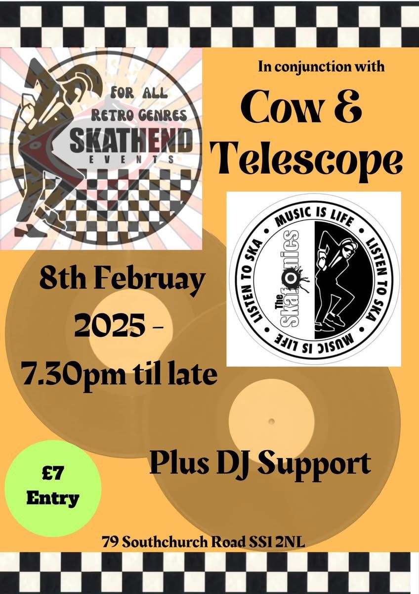 The Skafonics live at The Cow & Telescope, Southend on Sat 8th Feb 2025