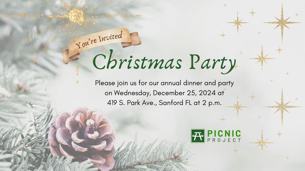 Picnic Project's Annual Christmas Party 2024