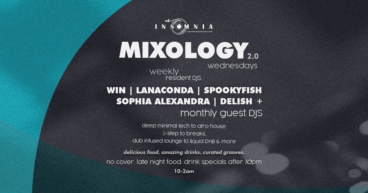 MIXOLOGY2.0 Wednesdays At Insomnia!
